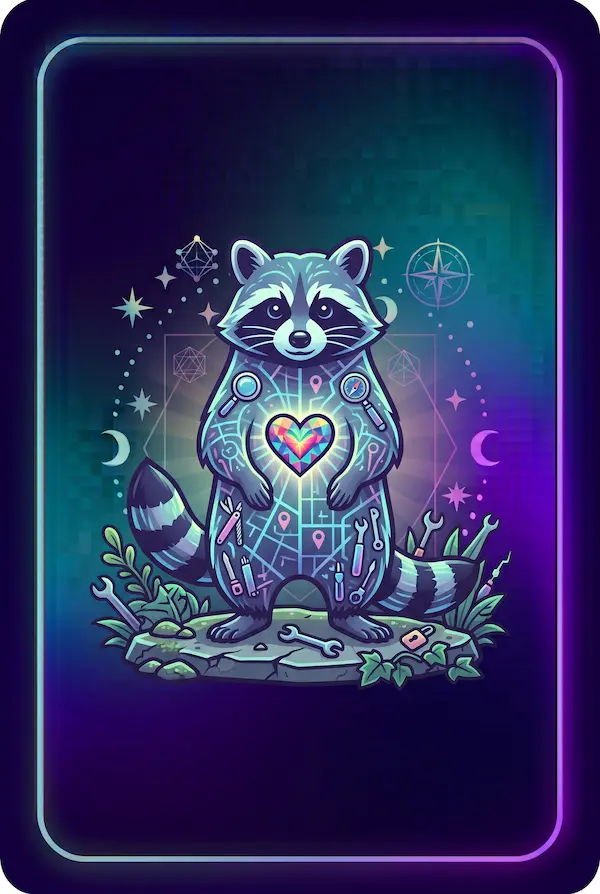 Mapache Badge